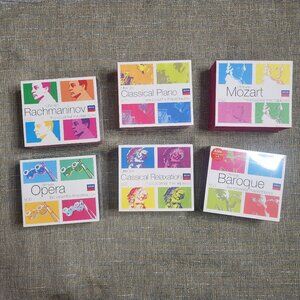 DECCA Ultimate Classical Music 6 LOT CD Set 5 CDS Rachmaninov Piano Opera